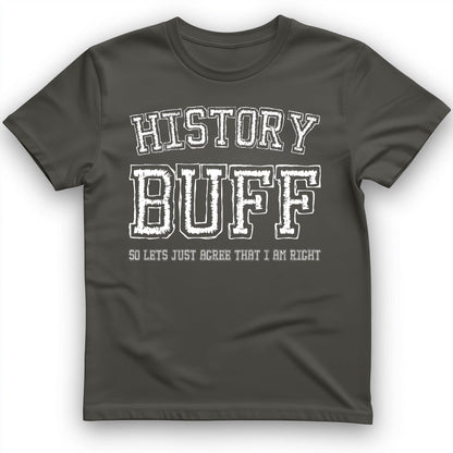 History Buff T-Shirt Charcoal / S