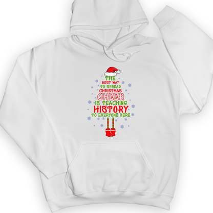 History Cheer Hoodie White / S