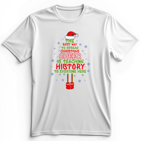 History Cheer Premium Tee White / S