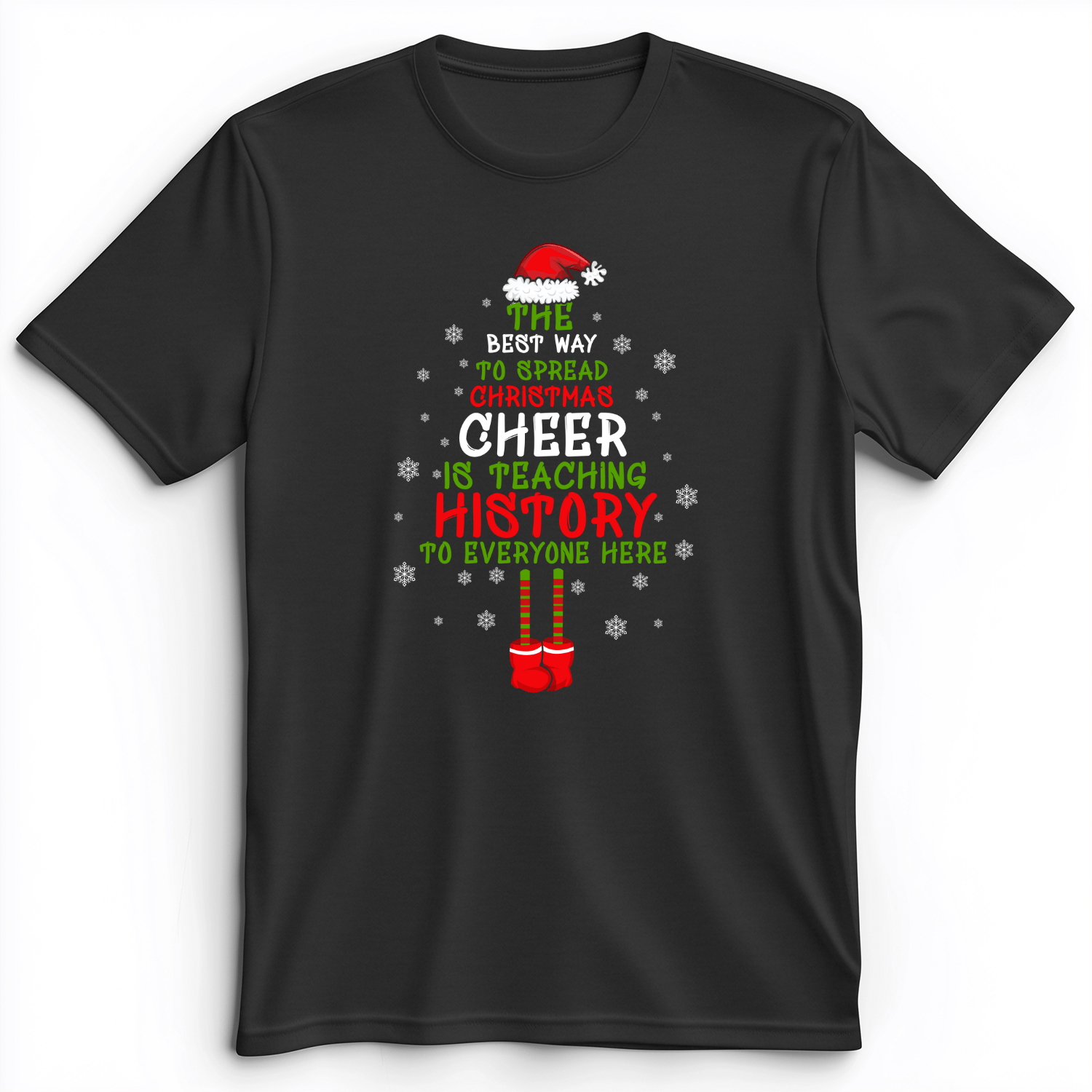 History Cheer Premium Tee Dark Grey Heather / S
