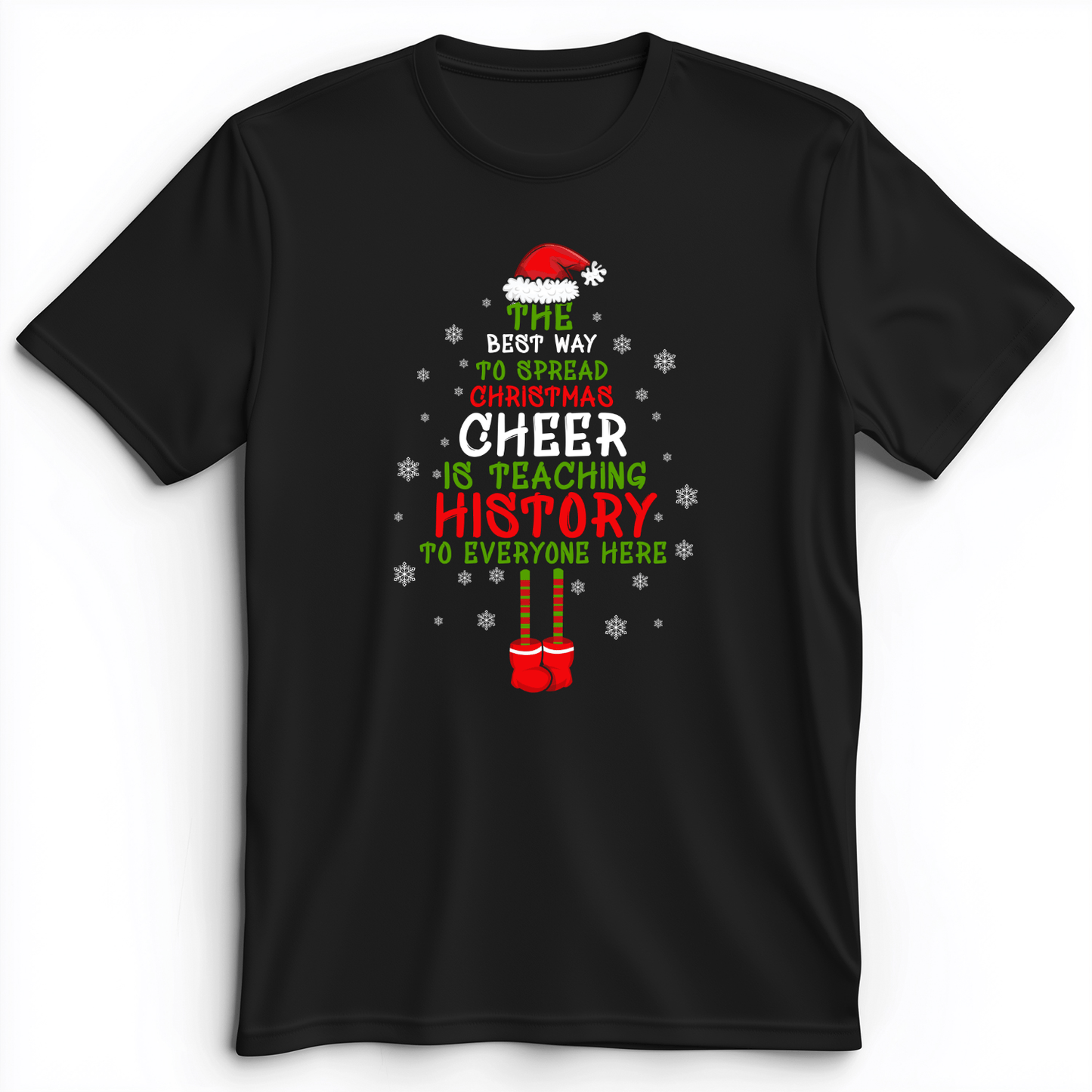 History Cheer Premium Tee Black / S