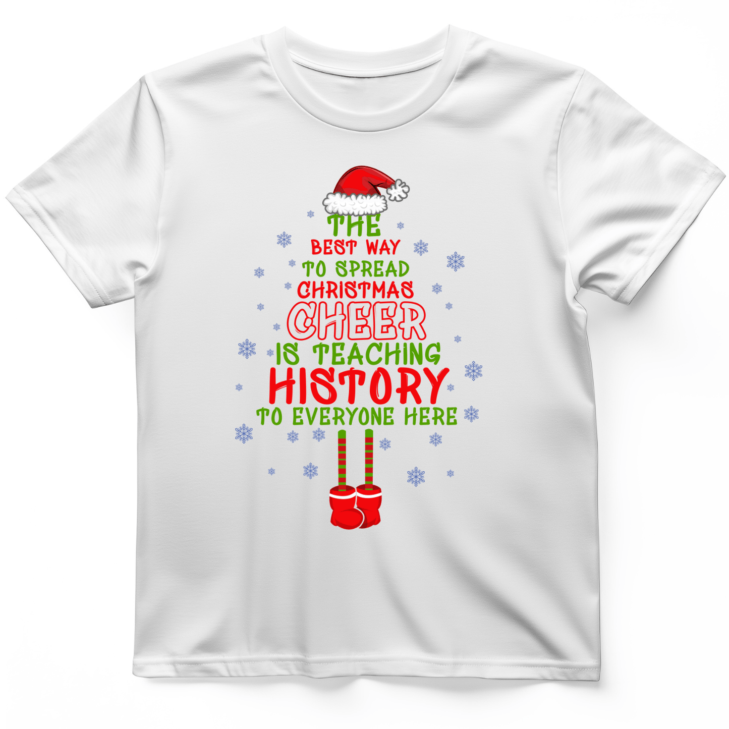 History Cheer T-Shirt White / S