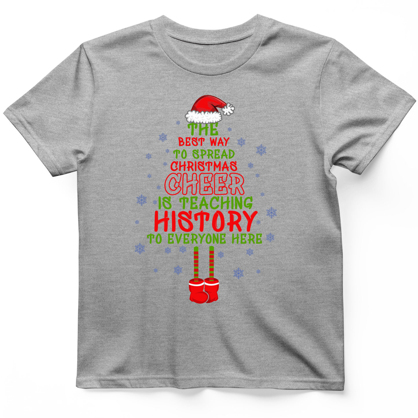 History Cheer T-Shirt Sport Grey / S