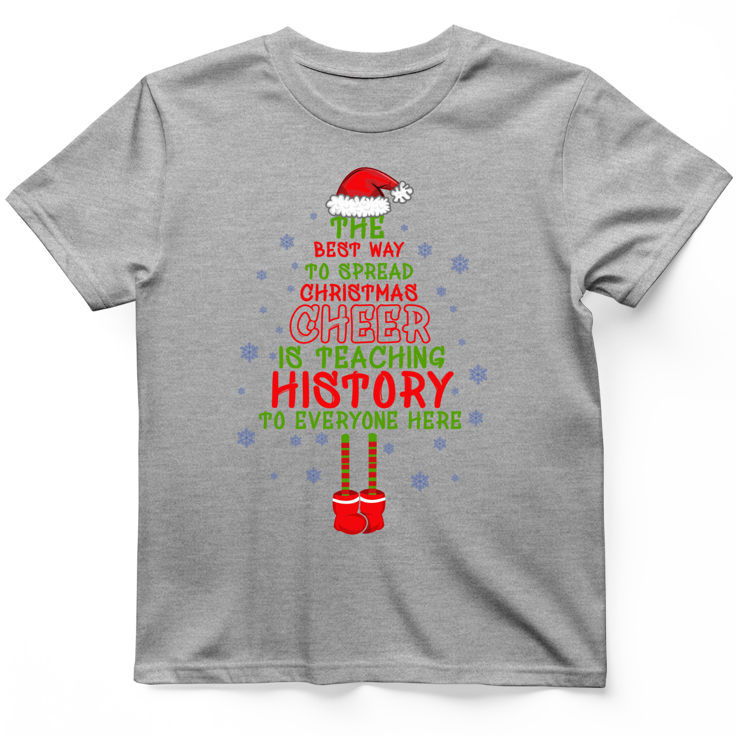 History Cheer T-Shirt Sport Grey / S