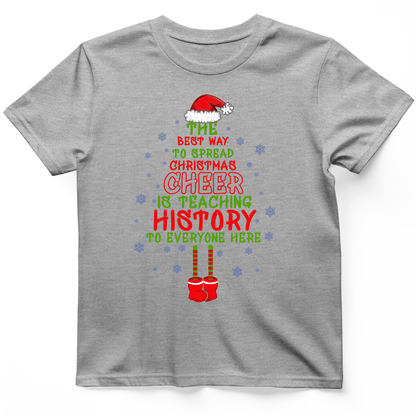 History Cheer T-Shirt Sport Grey / S
