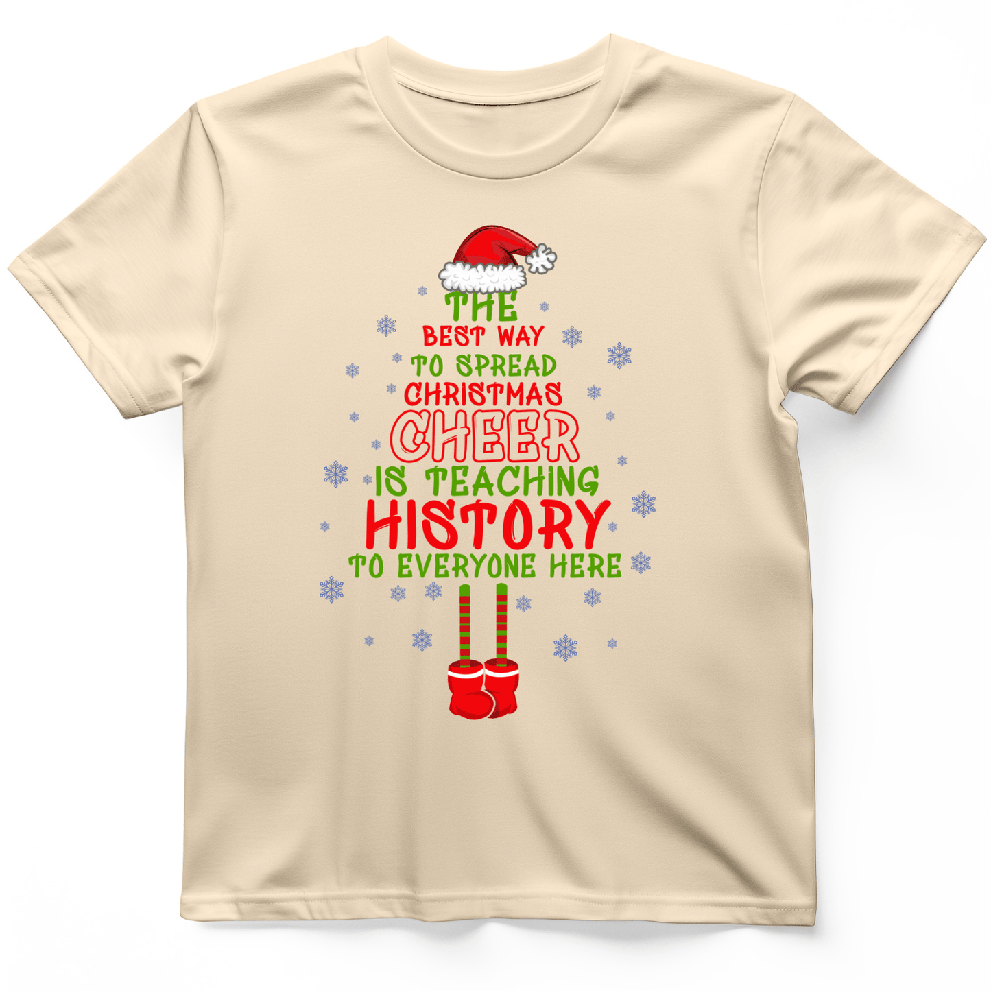 History Cheer T-Shirt Natural / S