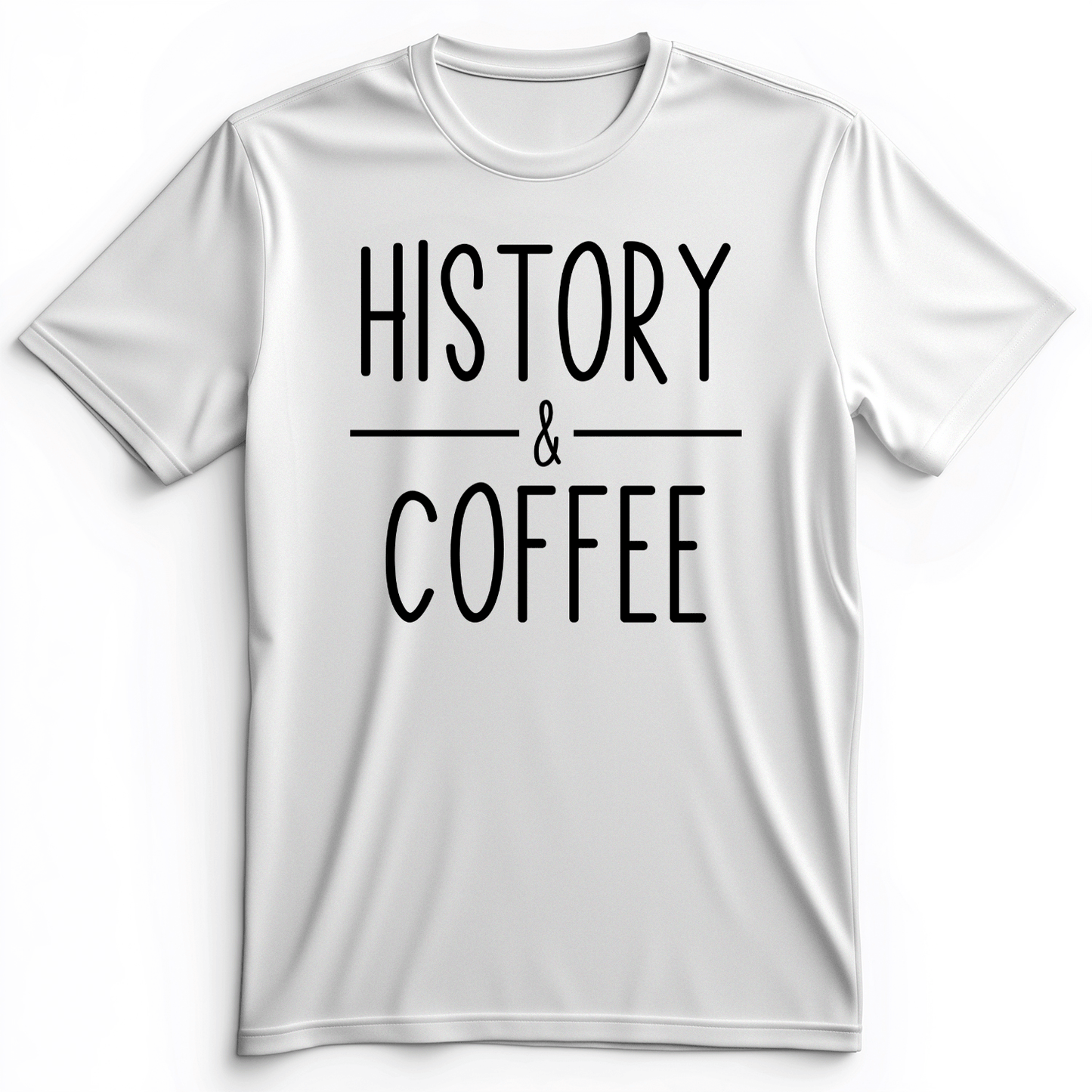 History & Coffee Premium Tee White / S