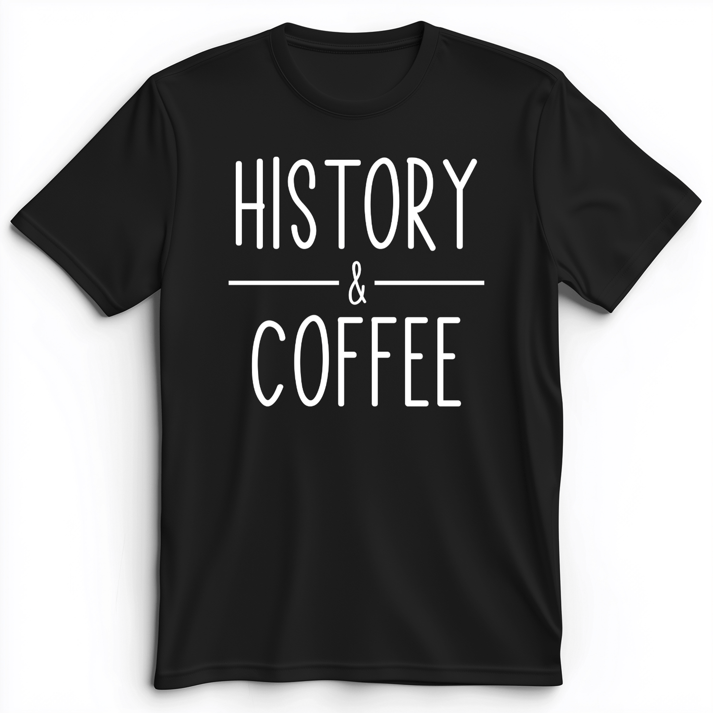 History & Coffee Premium Tee Black / S