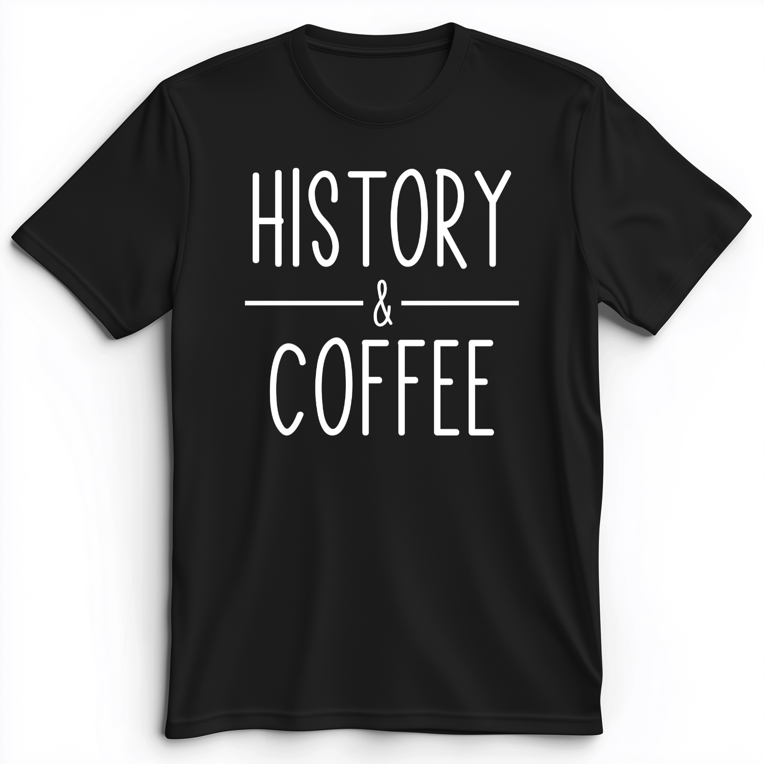 History & Coffee Premium Tee Black / S