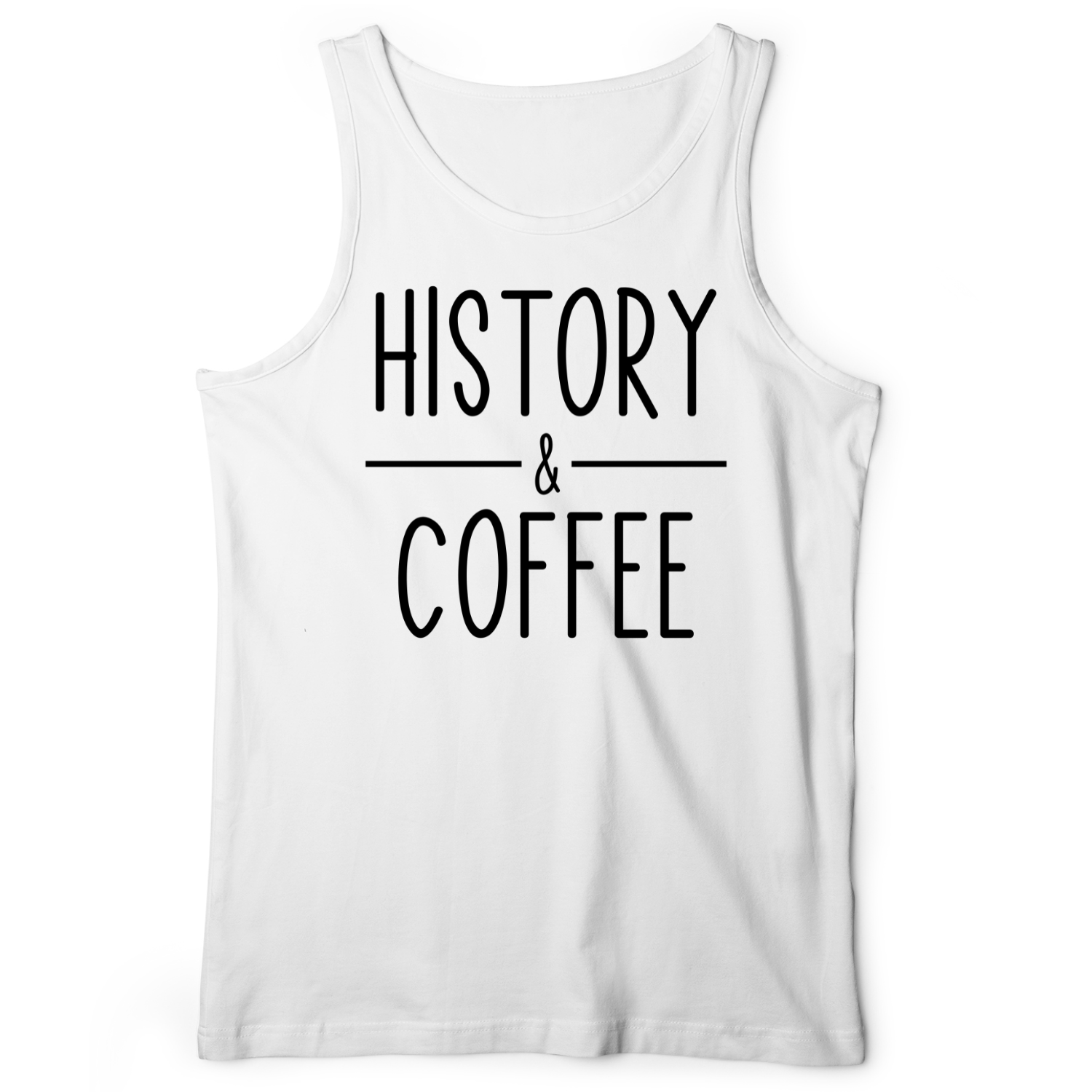 History & Coffee Tank White / XS