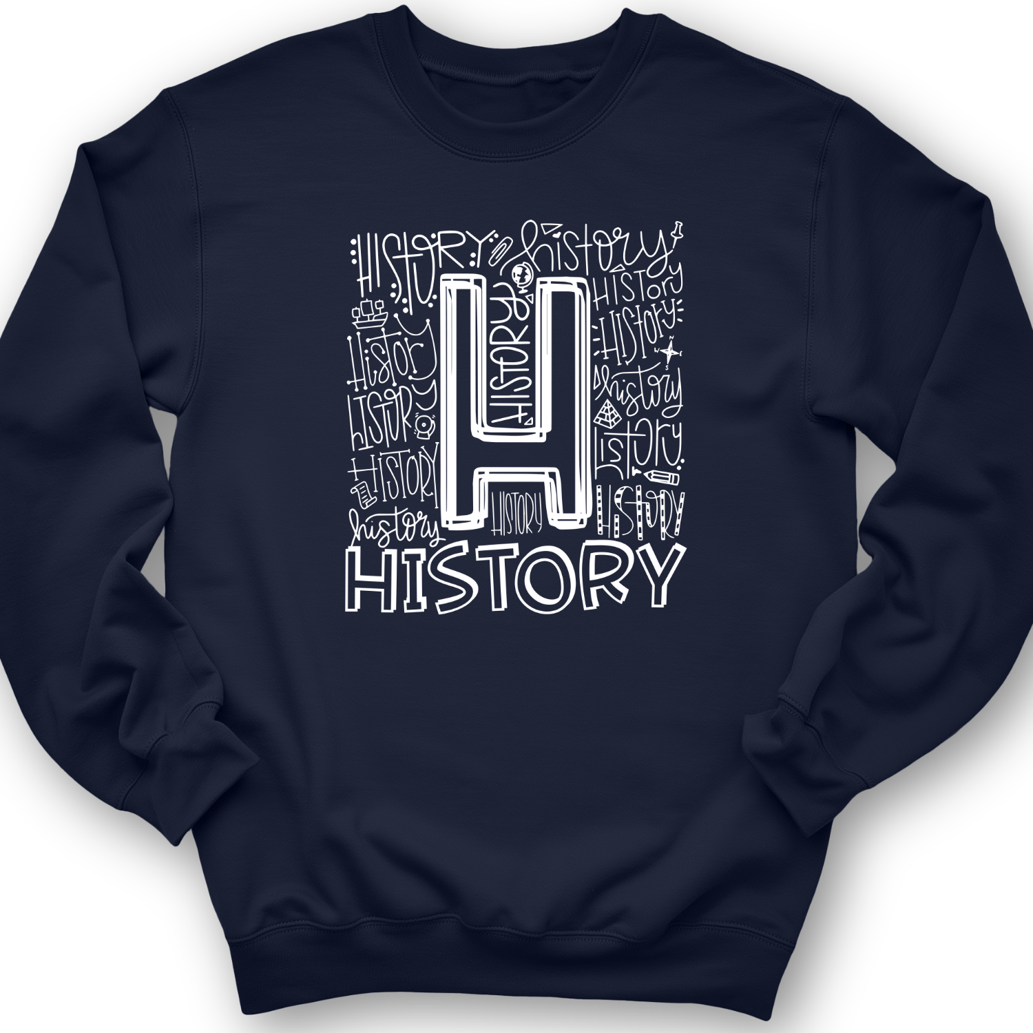 History Crewneck Navy / S