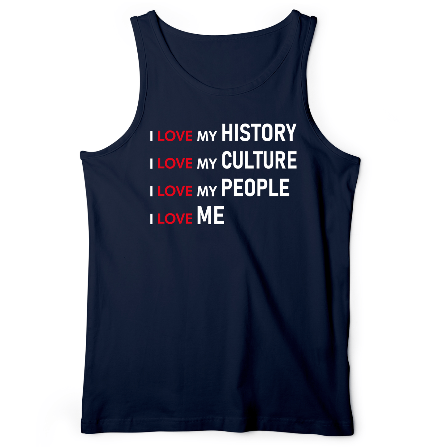 History Culture People Tank Navy / XS