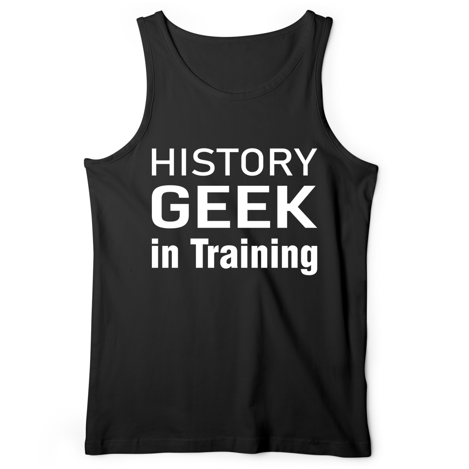 History Geek In Training Tank Black / XS