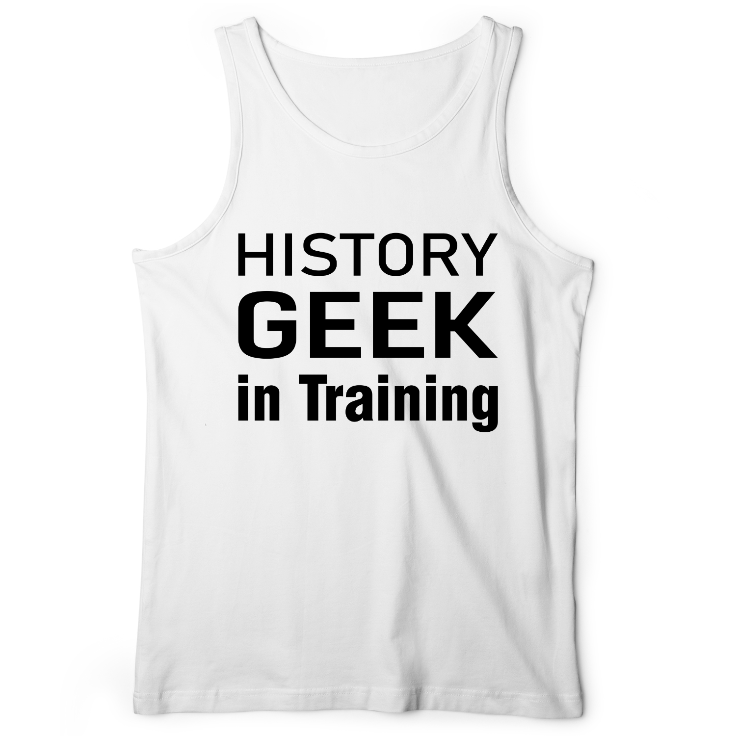 History Geek In Training Tank White / XS