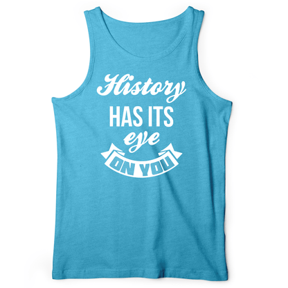 History Has Its Eye On You Tank Aqua TriBlend / XS
