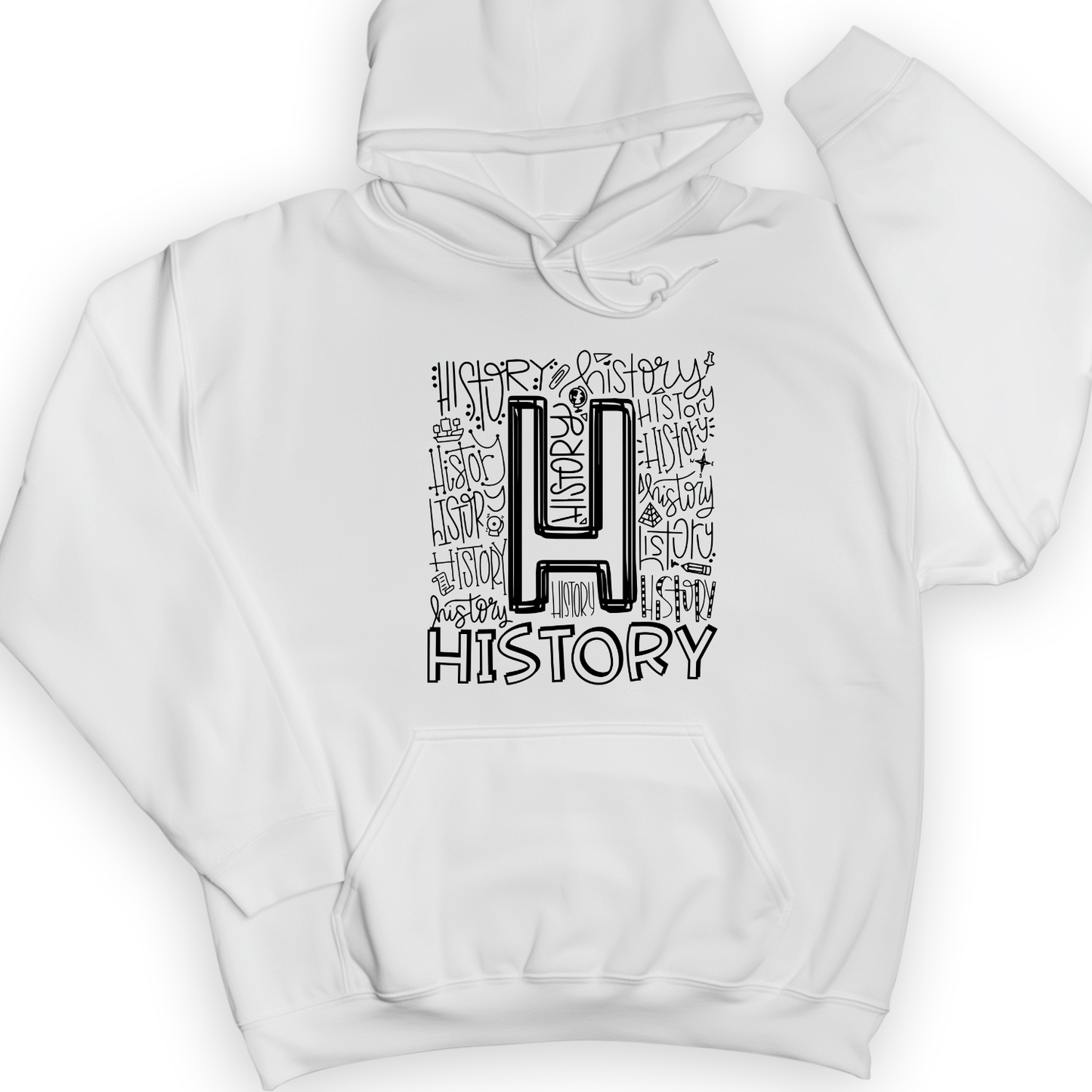 History Hoodie White / S
