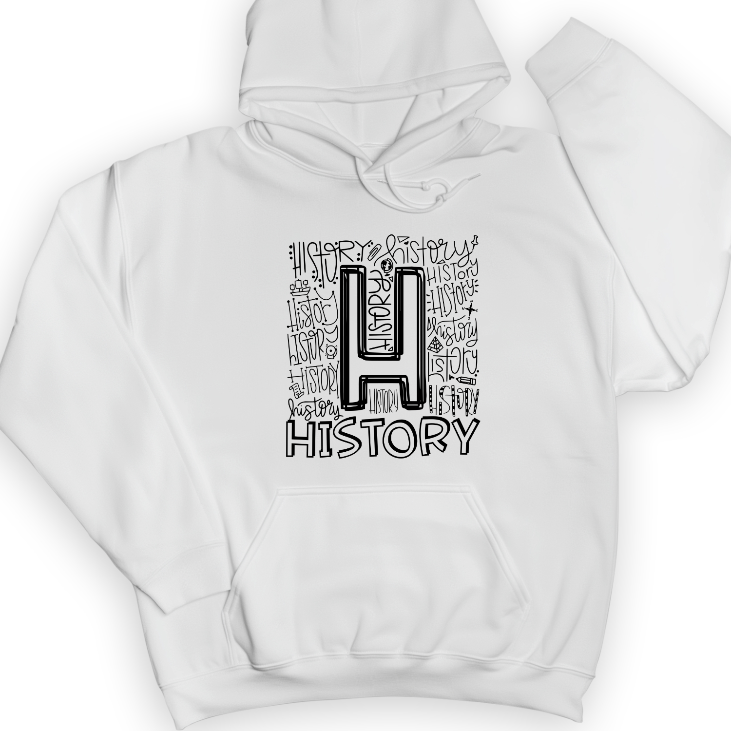 History Hoodie White / S
