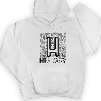 History Hoodie White / S