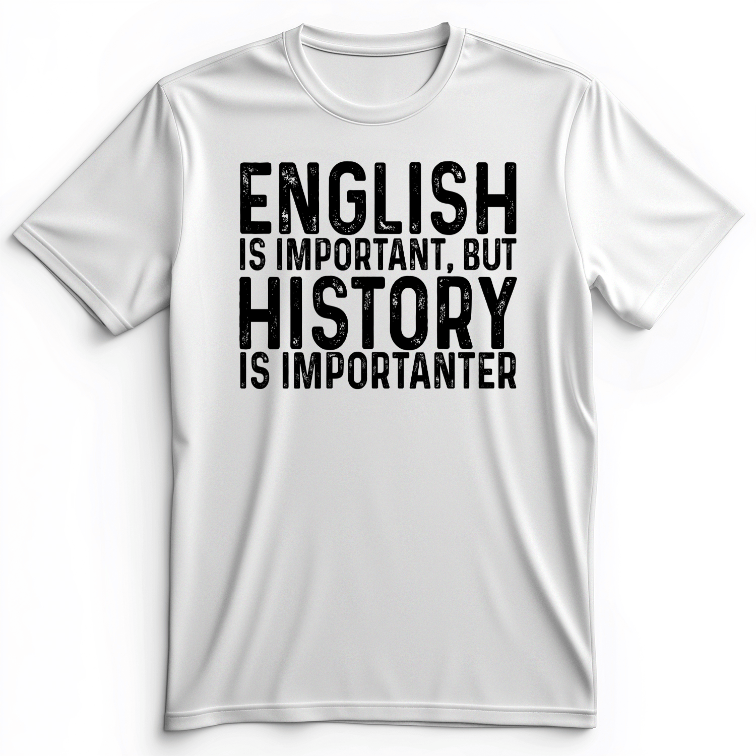History Is Importanter Premium Tee White / S