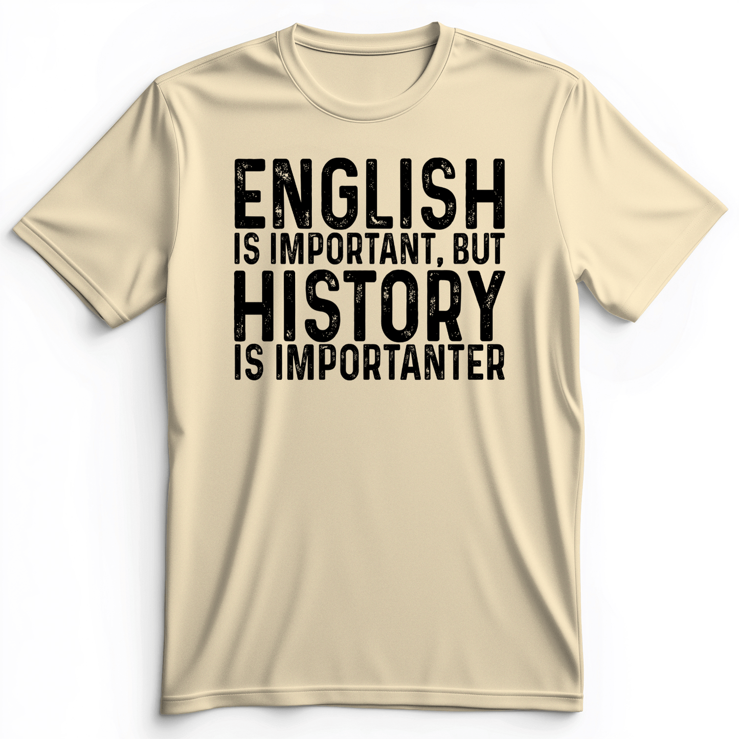 History Is Importanter Premium Tee Natural / S