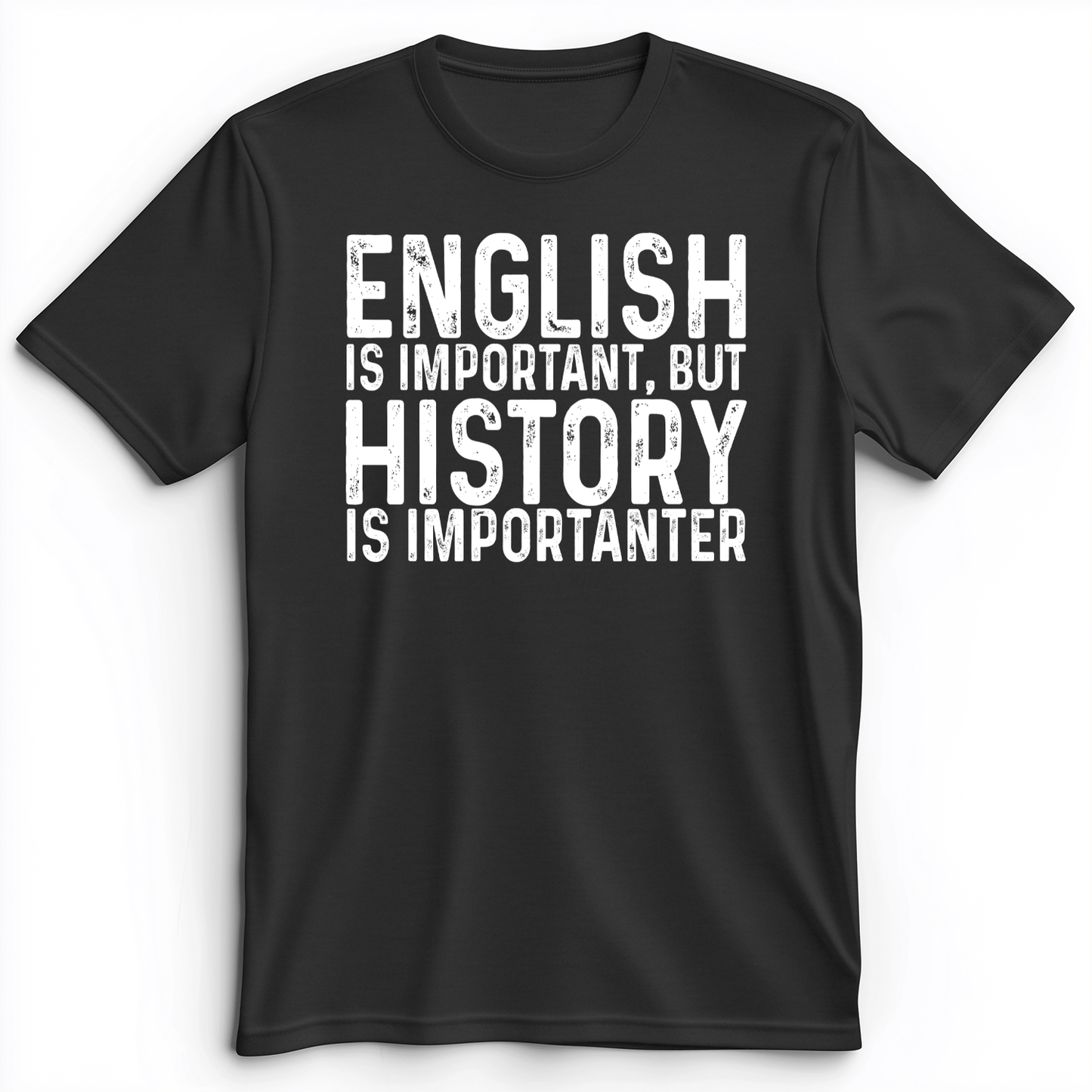 History Is Importanter Premium Tee Dark Grey Heather / S