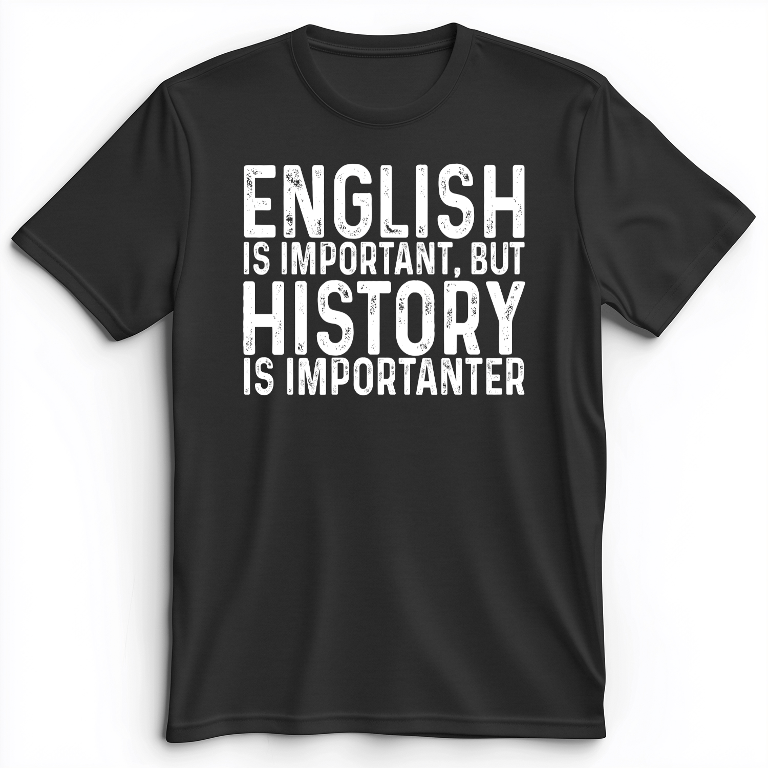 History Is Importanter Premium Tee Dark Grey Heather / S