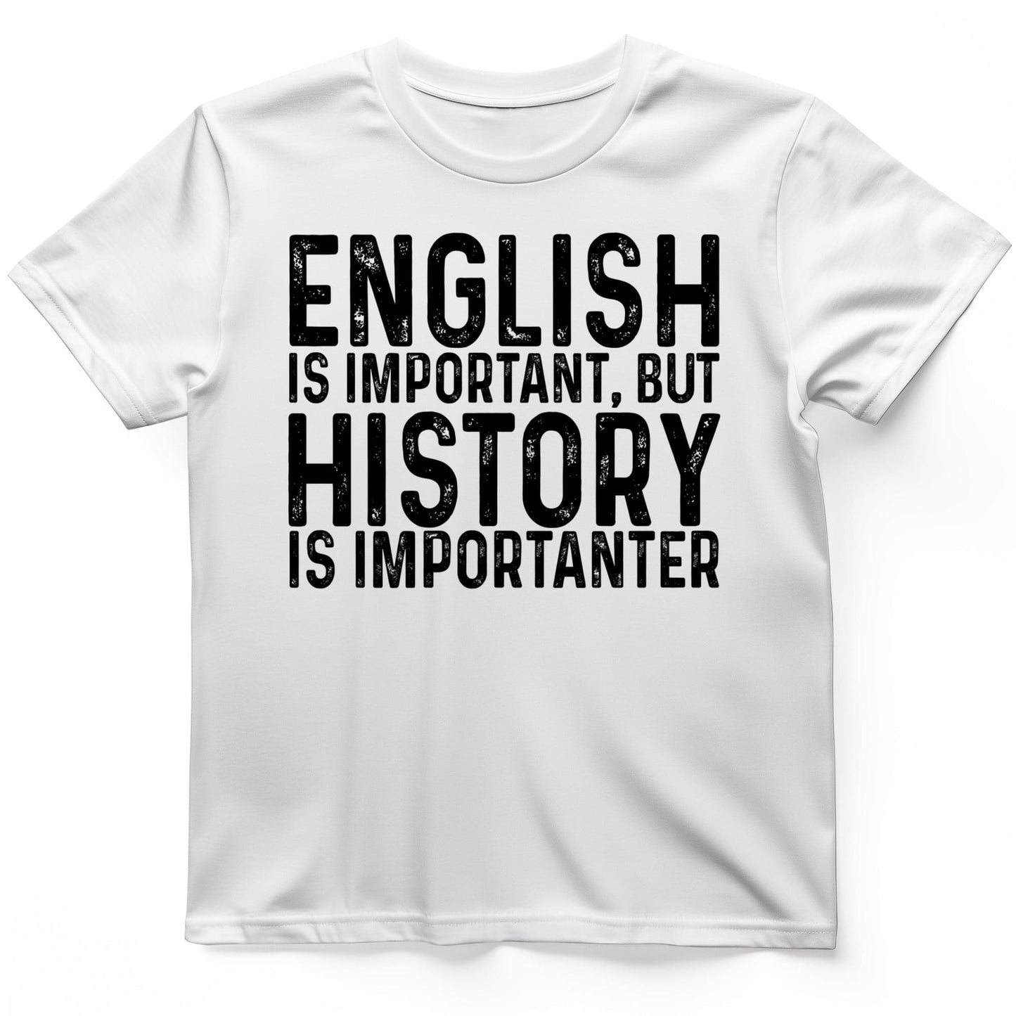 History Is Importanter T-Shirt White / S