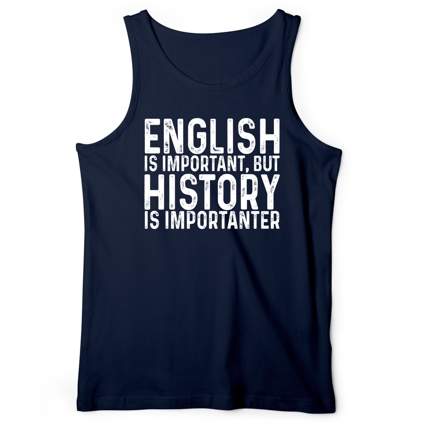 History Is Importanter Tank Navy / XS