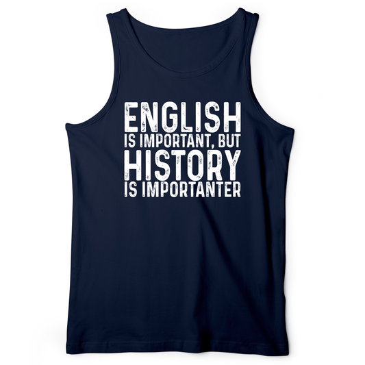 History Is Importanter Tank Navy / XS