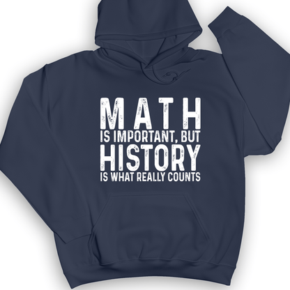 History Is What Really Counts Hoodie Navy / S
