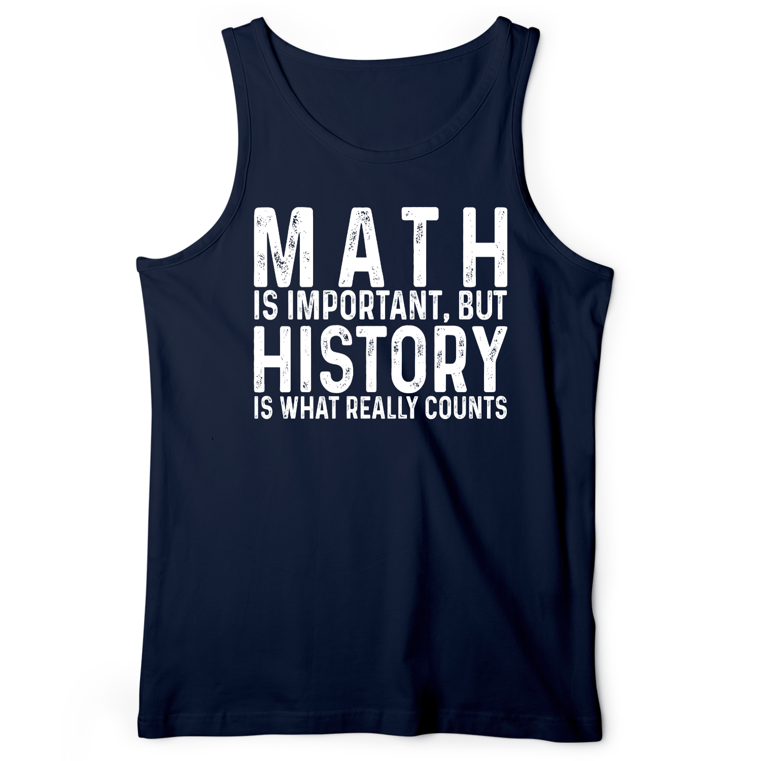 History Is What Really Counts Tank Navy / XS