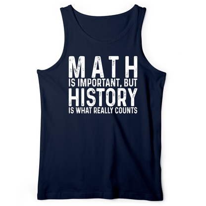 History Is What Really Counts Tank Navy / XS