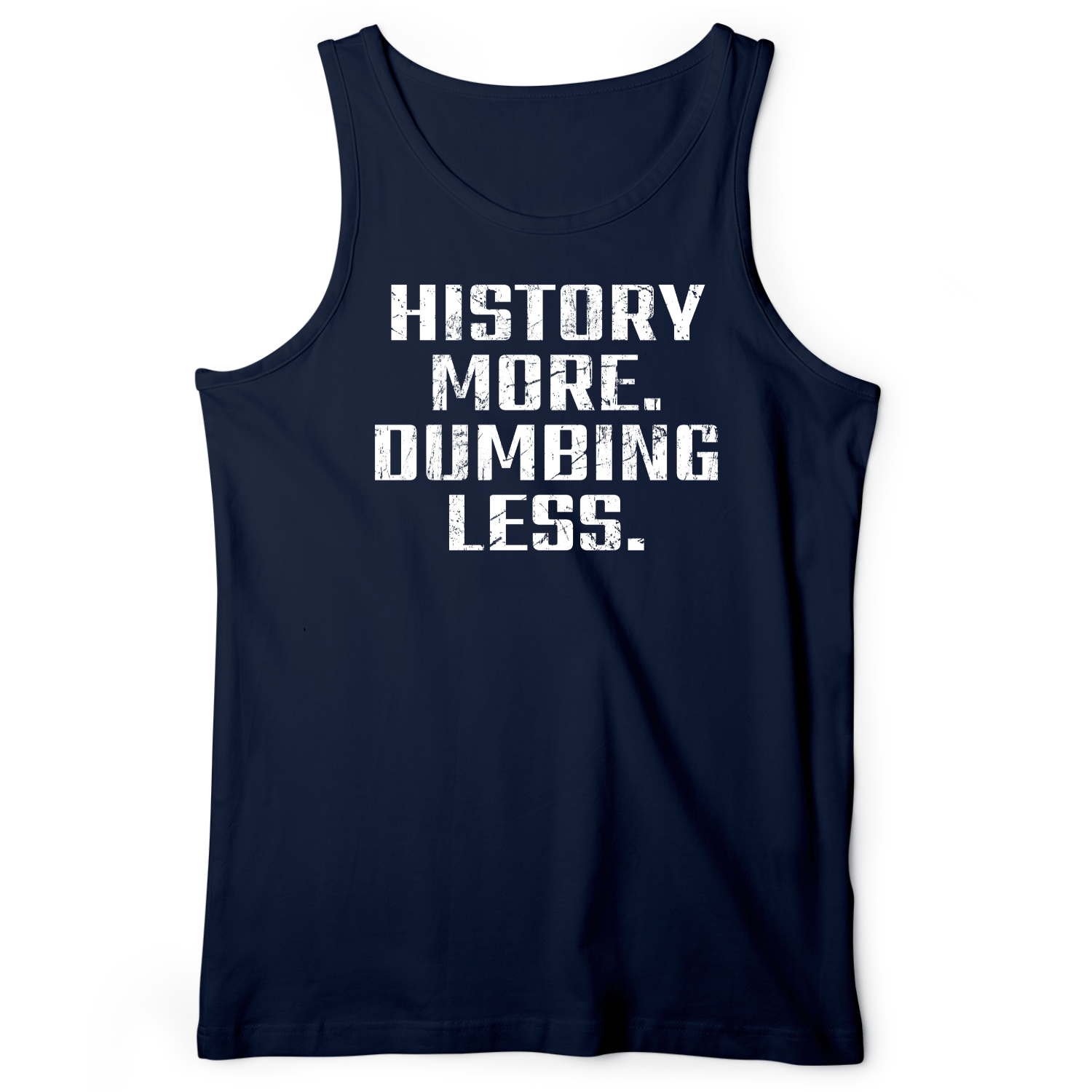History More Dumbing Less Tank Navy / XS