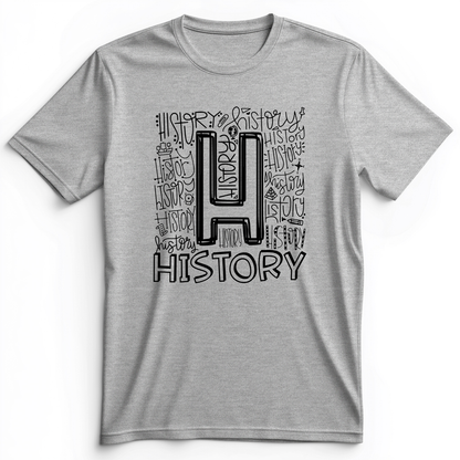 History Premium Tee Athletic Heather / S