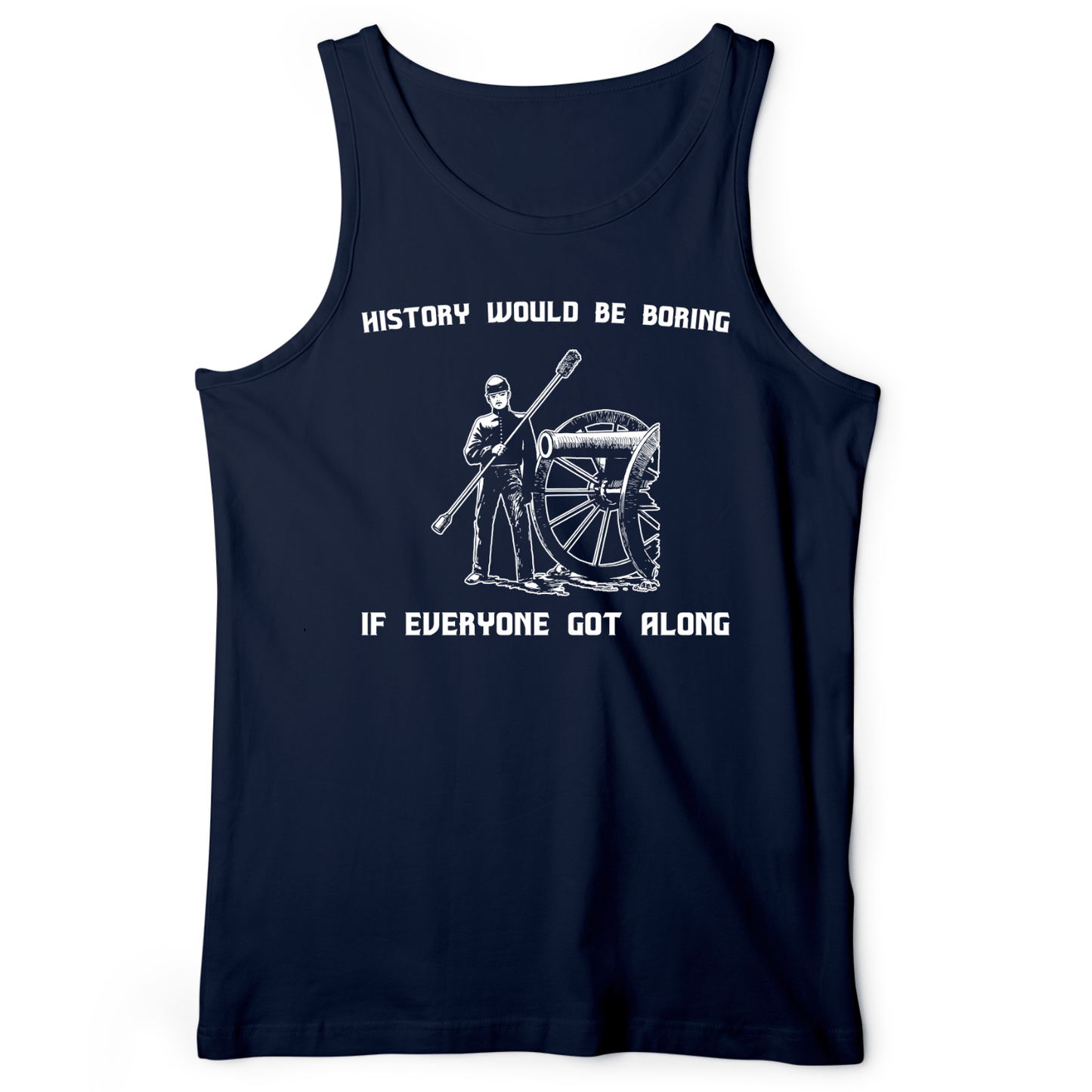 History Would Be Boring Tank Navy / XS