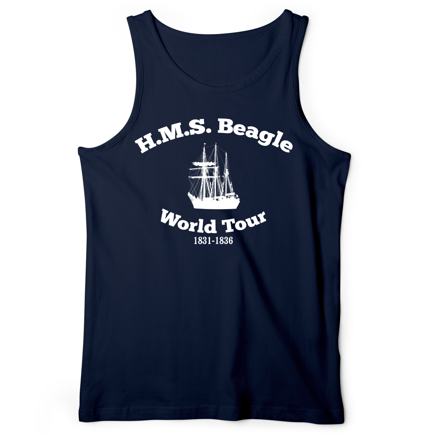 HMS Beagle World Tour Tank Navy / XS