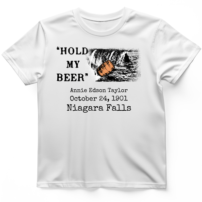 Hold My Beer T-Shirt White / S
