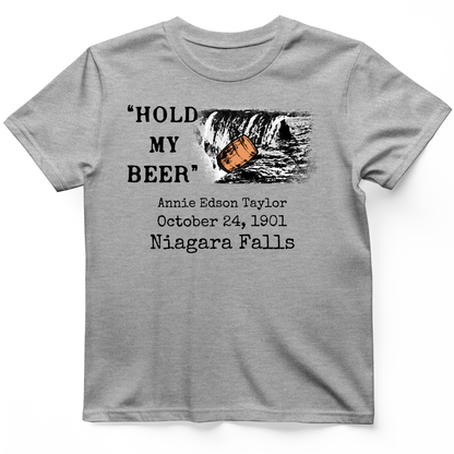 Hold My Beer T-Shirt Sport Grey / S