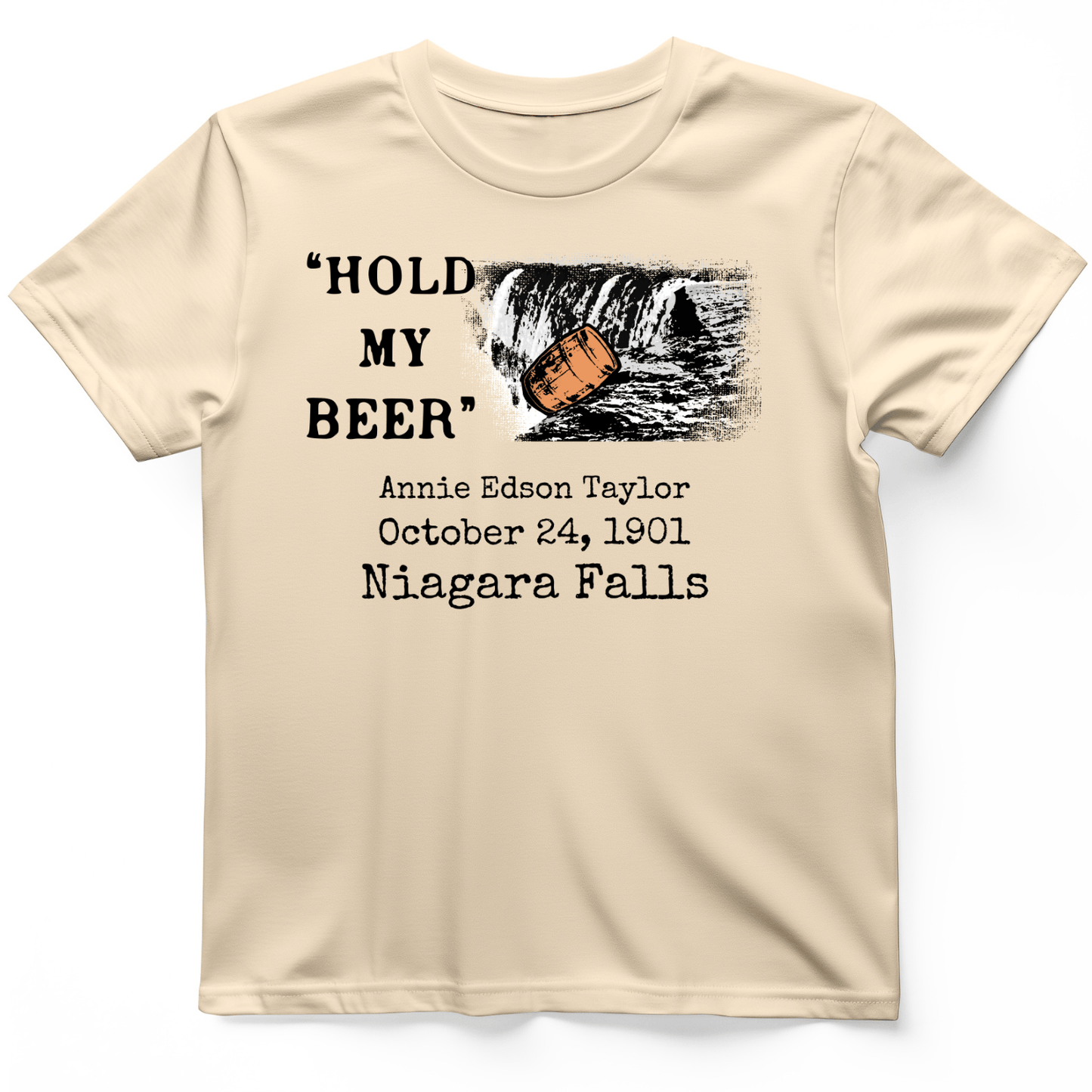 Hold My Beer T-Shirt Natural / S