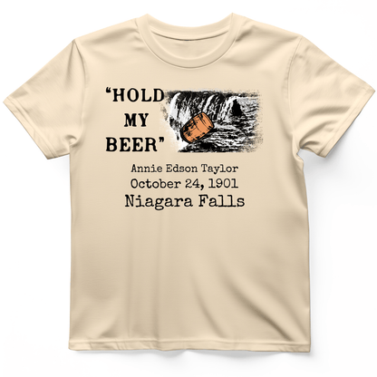 Hold My Beer T-Shirt Natural / S
