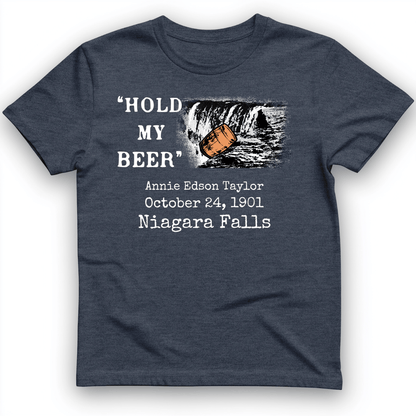 Hold My Beer T-Shirt Heather Navy / S