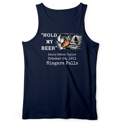 Hold My Beer Tank Navy / XS