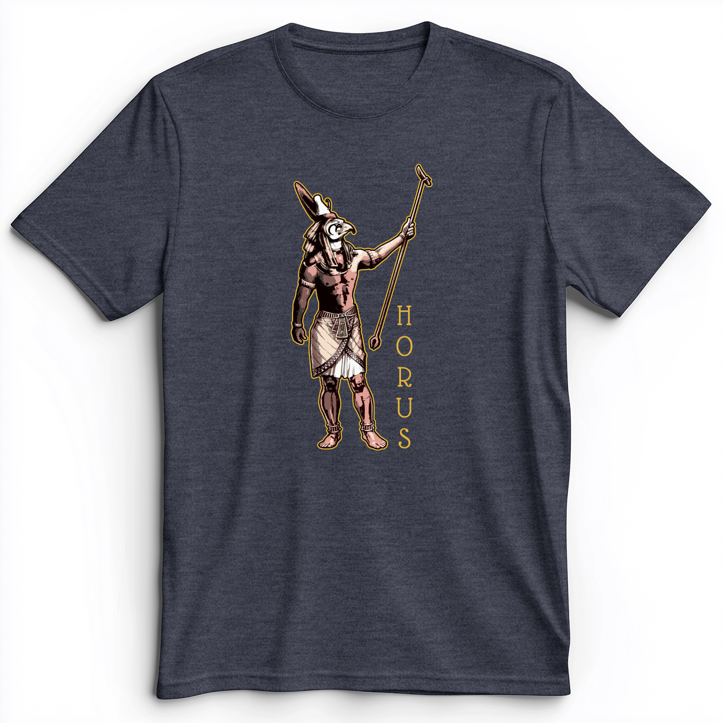 Horus Premium Tee Heather Navy / S