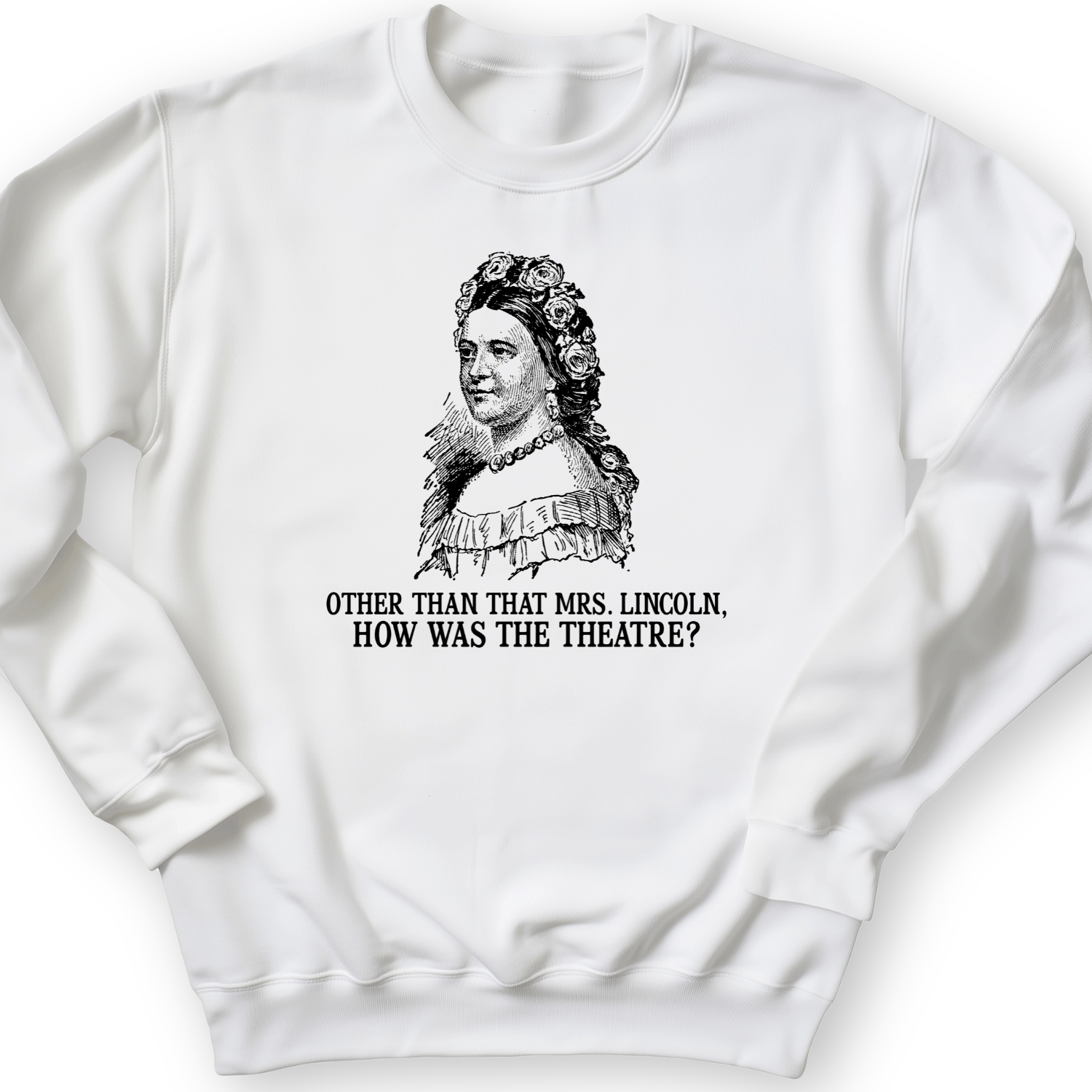 How Was The Theatre Crewneck White / S