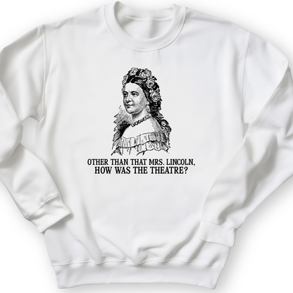 How Was The Theatre Crewneck White / S