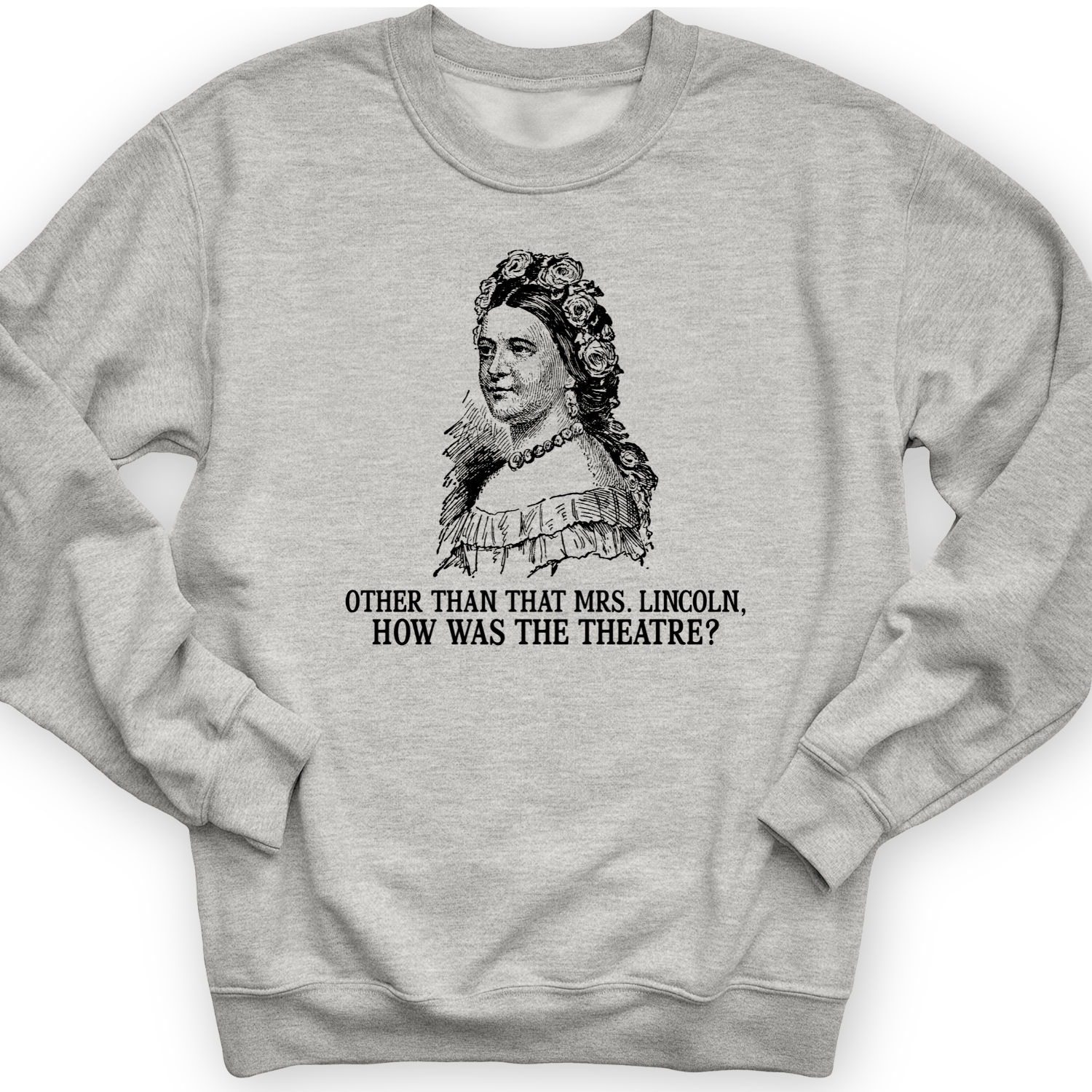 How Was The Theatre Crewneck Sport Grey / S