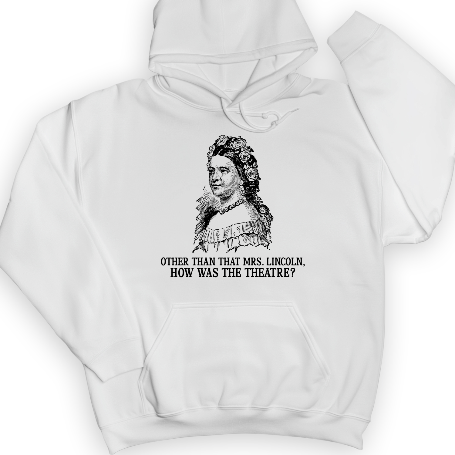 How Was The Theatre Hoodie White / S