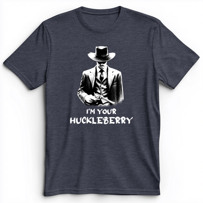 Huckleberry Premium Tee Heather Navy / S