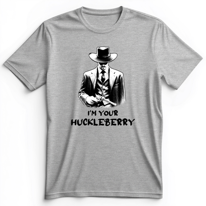 Huckleberry Premium Tee Athletic Heather / S