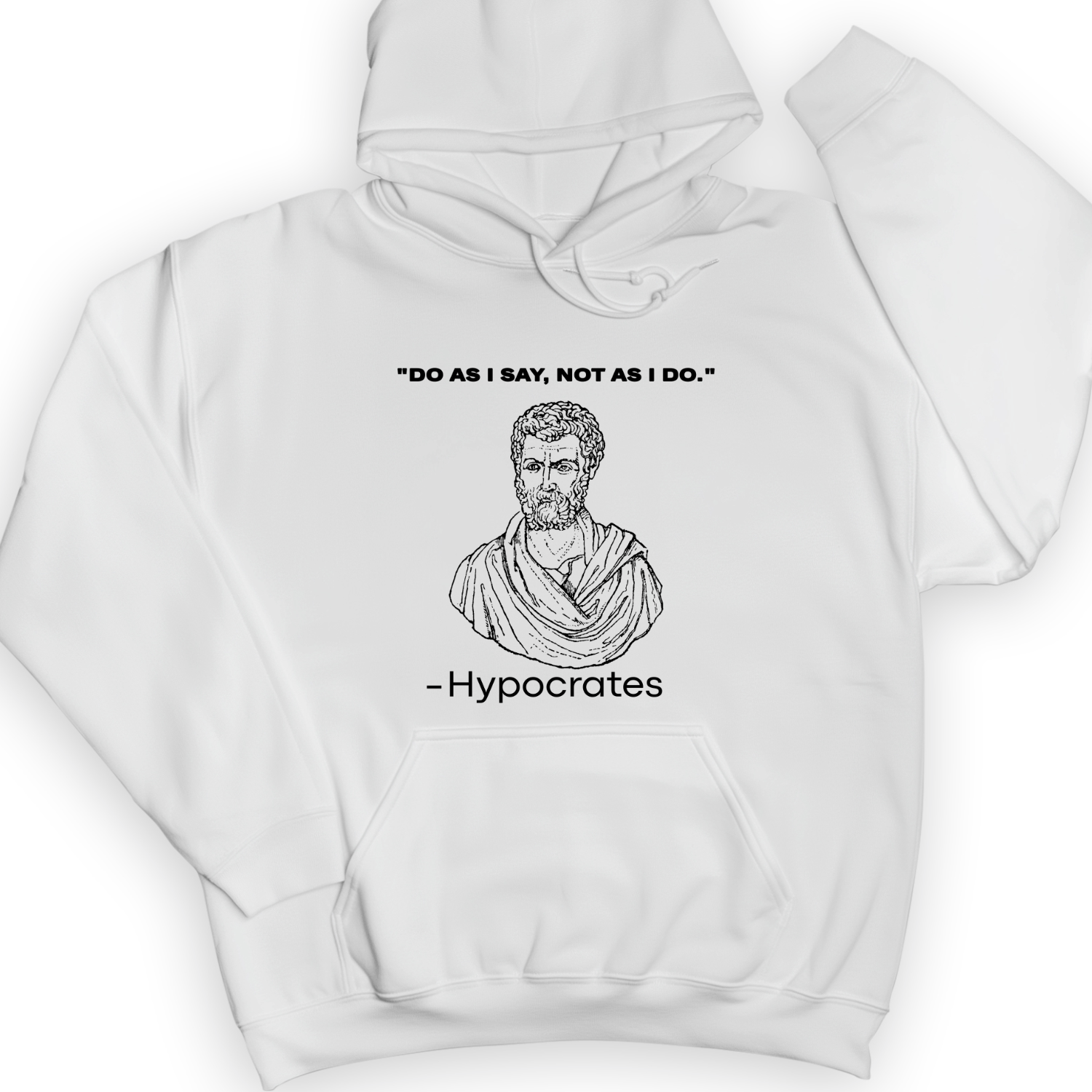 Hypocrates Hoodie White / S